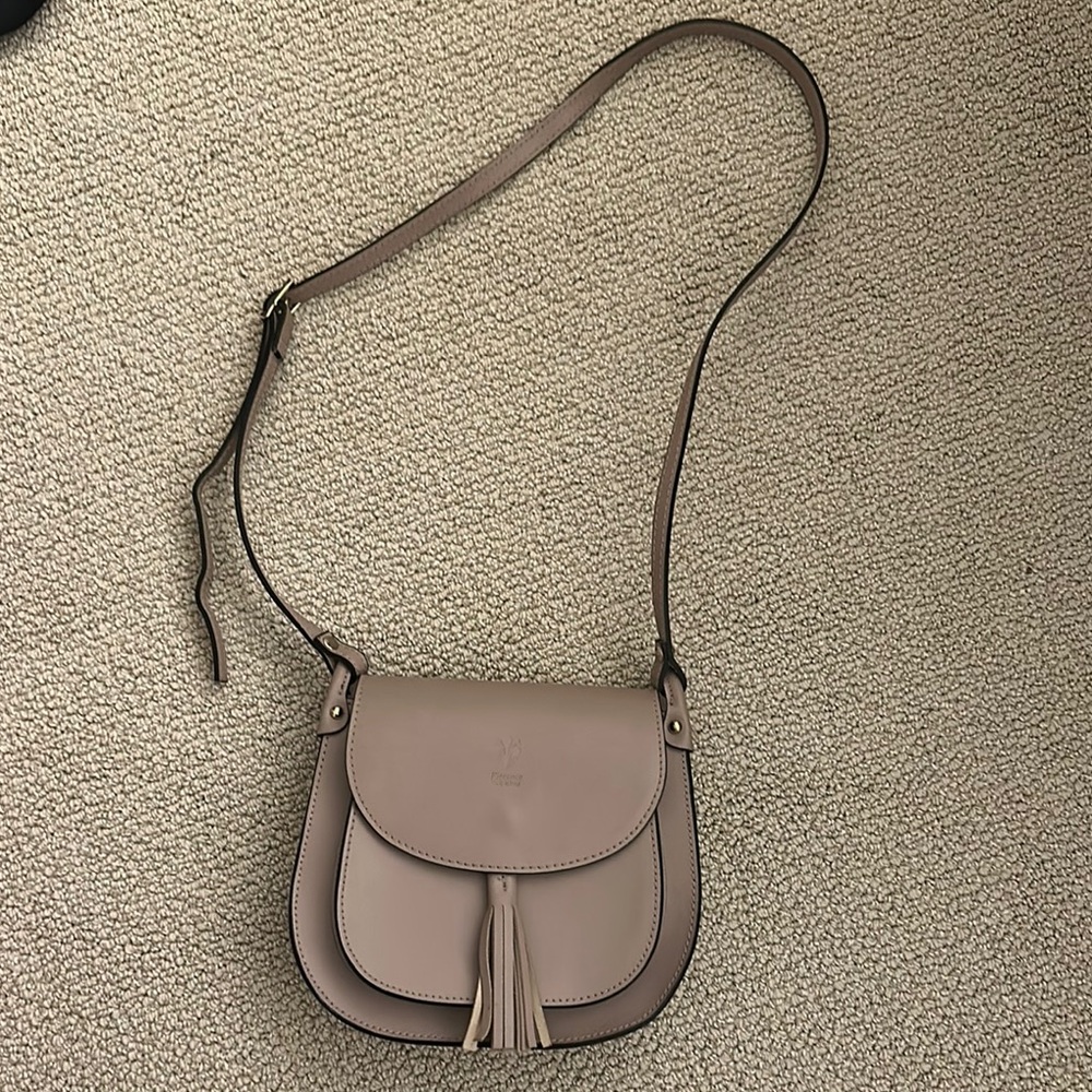 Taupe Crossbody Bag